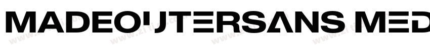 MADEOuterSans Medium字体转换 MADEOuterSans Medium字体转换